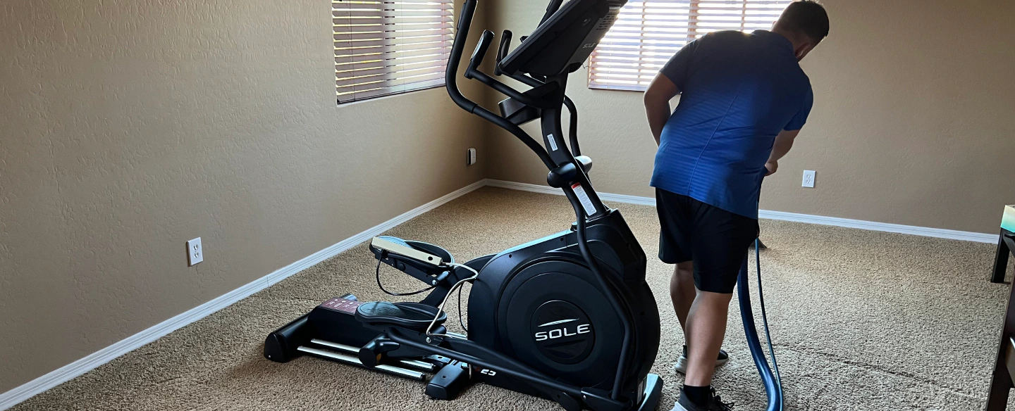 carpet cleaning in a gym room phoenix az